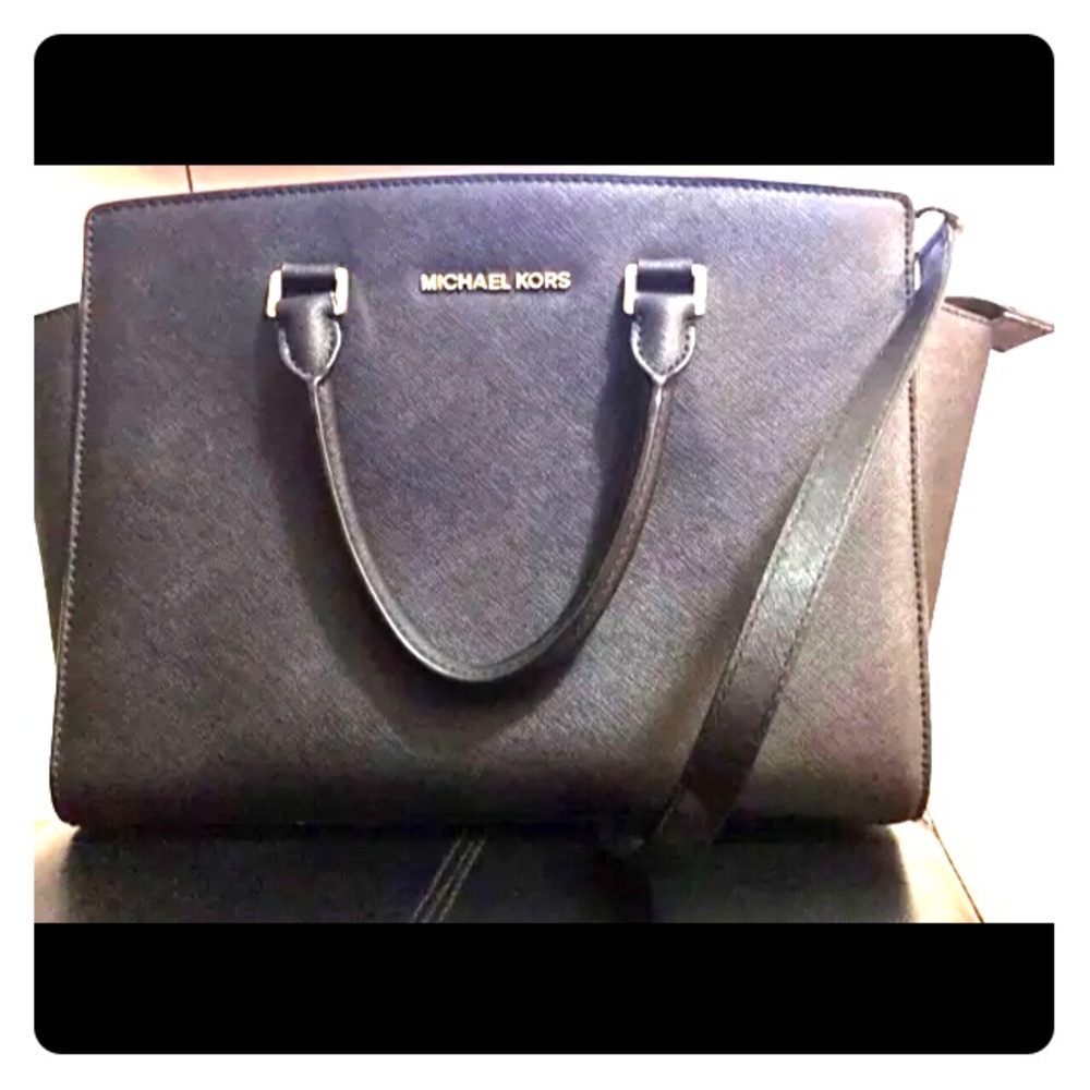 Michael Kors large satchel bag used